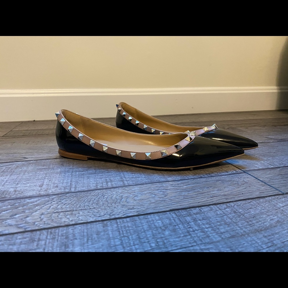 Christian Louboutin inspired stud flats